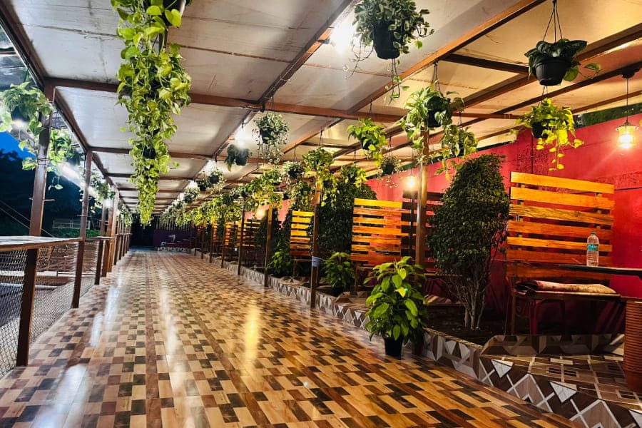 Garden view resort in wai satara city