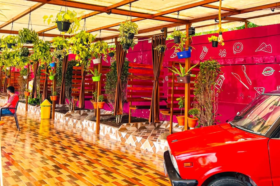 Garden view resort in wai satara city